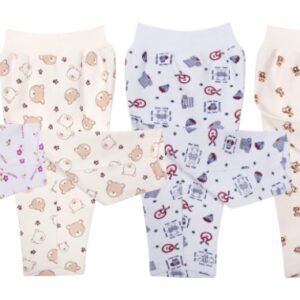 Sevi Bebe Ayaksız Alt Pijama - Beyaz 6 Ay,3014,3014