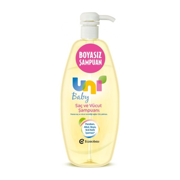Uni Baby Saç ve Vücut Şampuanı 750 ml - Ekonomik Boy -,3238,3238