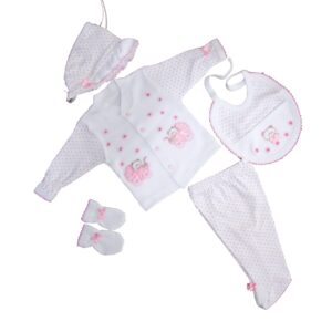 Sema Baby 5'li Set - Açık Pembe 8682476853162,3302,3302