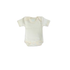 Sema Baby Yarım Kol Badi (Body) 0-3 Ay - Ekru,3307,3307