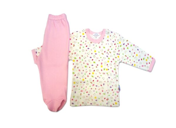 Sema Baby Bebek Pijama Takımı 0-3 Ay - Pembe,3350,3350