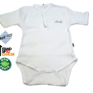 Sema Baby Yarım Kol Kaşkorse Badi (Body) - Beyaz 0-6 Ay,3353,3353