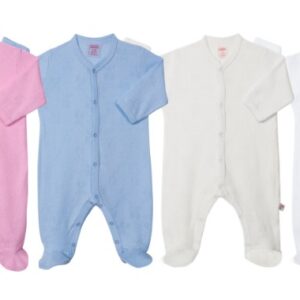 Sevi Bebe Jakarlı Patikli Pijama Tulum,3381,3381