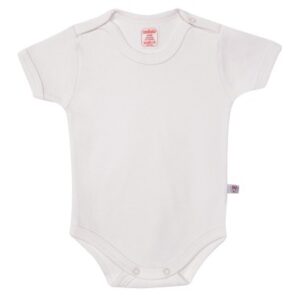 Sevi Bebe Şardonlu Yarım Kollu Body - Krem 6 Ay,3385,3385