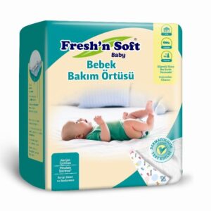 Fresh’n Soft Alt Değiştirme Bebek Bakım Örtüsü 10 lu,3407,3407