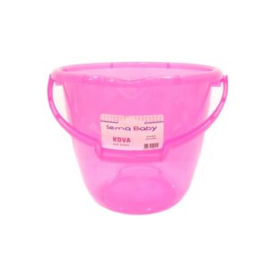 Sema Baby Ölçekli Şeffaf Kova - Pembe,3497,3497
