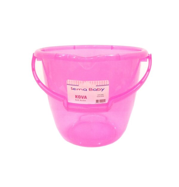 Sema Baby Ölçekli Şeffaf Kova - Pembe,3497,3497