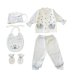 Sema Baby 5'li Set - Açık Mavi,3527,3527