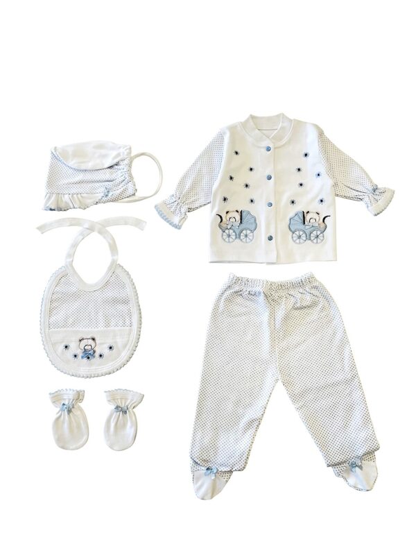 Sema Baby 5'li Set - Açık Mavi,3527,3527