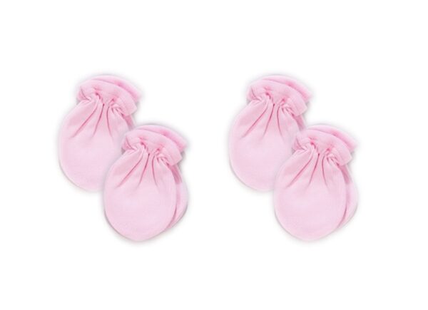 Sema Baby Yenidoğan 4 lü Eldiven -Pembe,3565,3565