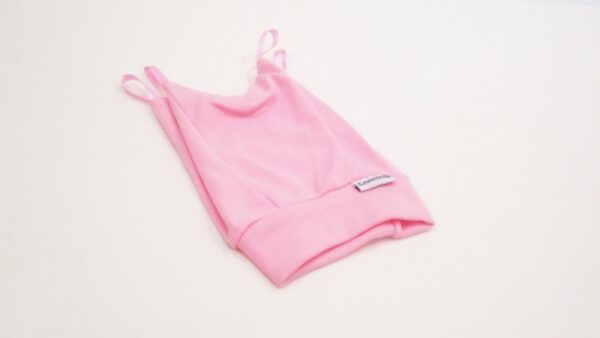 Sema Baby Yenidoğan Kurdelalı Bebek Şapka - Pembe,3576,3576