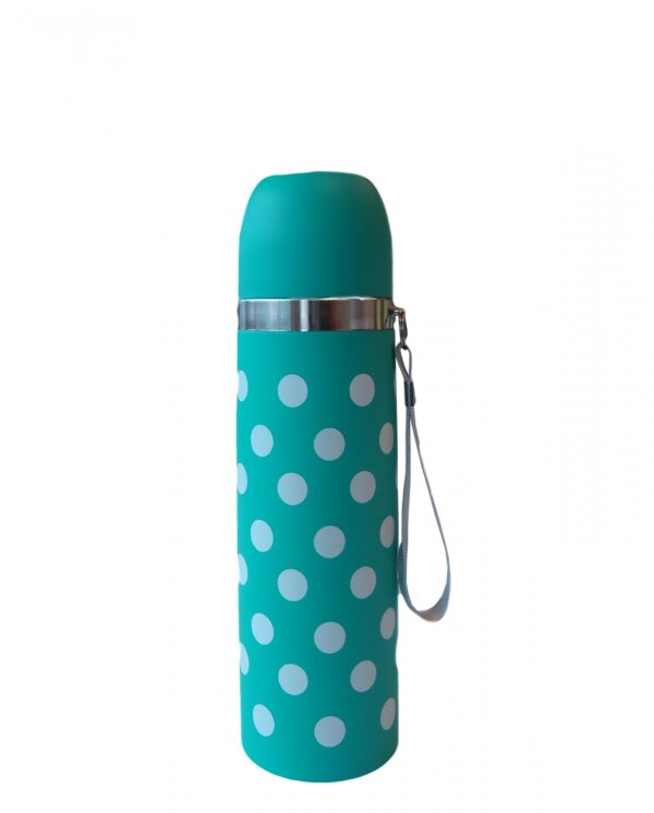 Sema Baby Puantiyeli Bebek Termosu 500 ml - Mavi,3723,3723