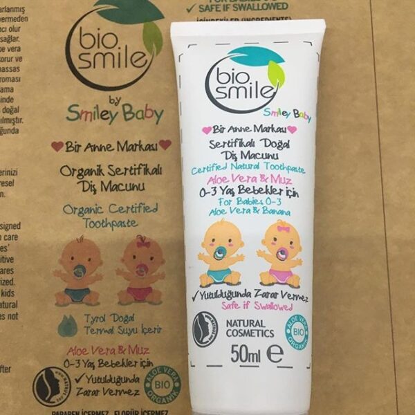 Smiley Baby Organic Diş Macunu - 50ml,3831,3831