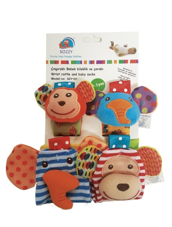 Sozzy Toys Çıngıraklı Çorap ve Bileklik Seti - SZY118,3841,3841