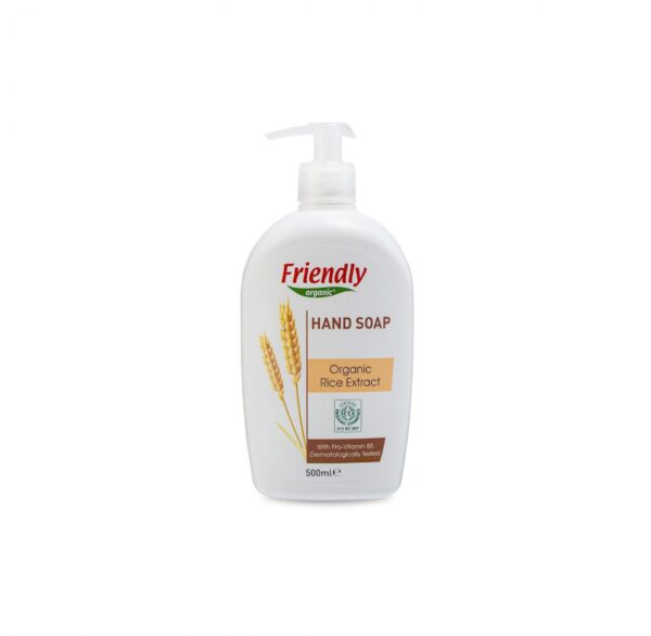 Friendly Organic Sıvı El Sabunu Pirinç Ekstraktı - 500 ml,3895,3895