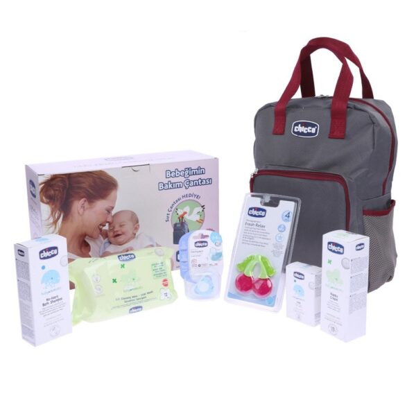 Chicco Bebeğimin Bakım Seti Sırt Çantası Hediyeli - Erkek,4093