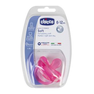 Chicco Physio Soft Silikon Emzik 12 Ay Pembe,5763