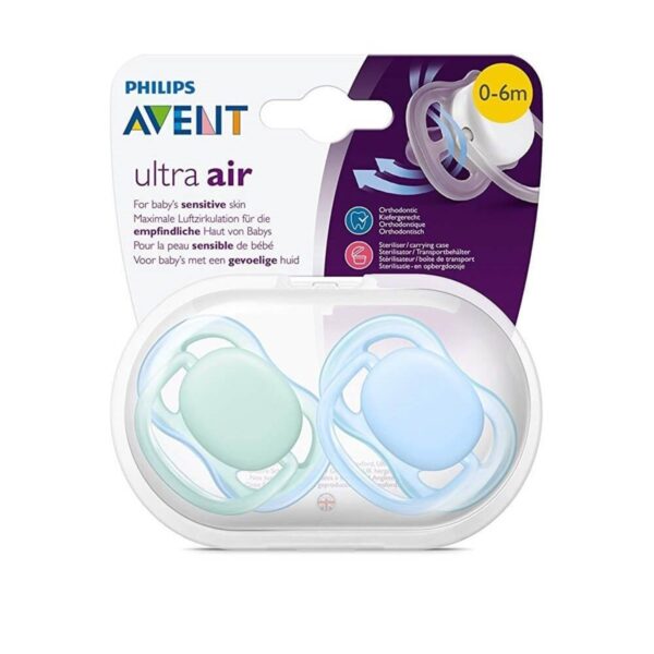 Philips Avent Ultra Air Emzik 0-6 ay Erkek 2li,5916
