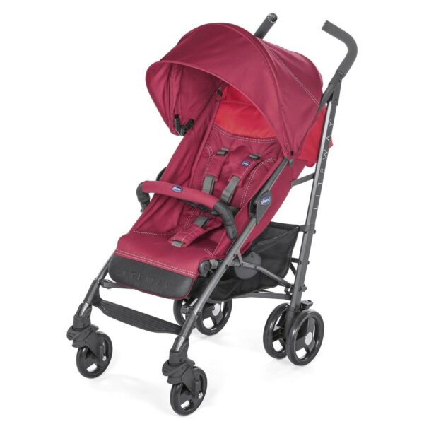Chicco Lite Way 3 Top Baston Bebek Arabası - Kırmızı,5991