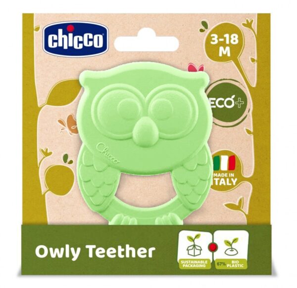 Chıcco Owly Diş Kaşıyıcı 3-18 Ay - Yeşil,7932