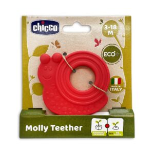 Chicco Molly Diş Kaşıyıcı 3-18 Ay - Kırmızı,7935