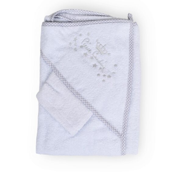 Pierre Cardin Kundak Banyo Havlusu - Gri,8335
