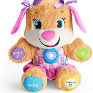Fisher Price Eğitci Köpekçiğin Kız Kardeşi (Türkçe) ,8373