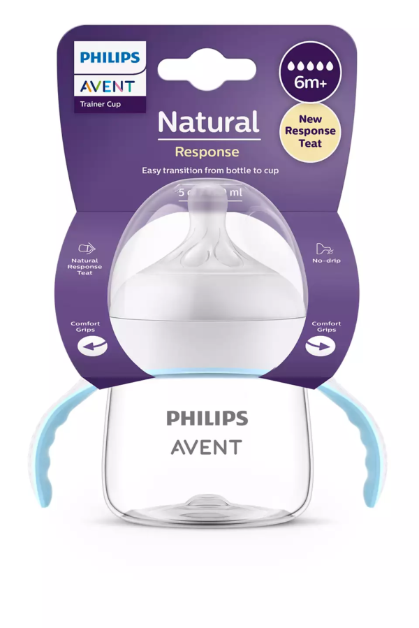 Philips Avent Natural Response Eğitici Bardak 6 Ay+,Tepkili Biberon Emziği SCF263/61,8678