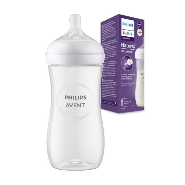 Philips Avent Natural Response PP Biberon 3 Ay+ 330ml SCY906/01,8682