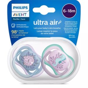 Philips Avent Ultra Air Emzik 6-18 Ay 2li Kız SCF085/61,8819
