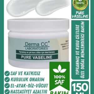 Derma CC Sensitive Pure Katkısız Saf Vazelin 150 ml,8896
