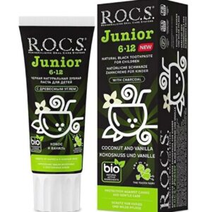 Rocs Junior Bitki İçerikli 6-12 Yaş Florürsüz Diş Macunu 60 ml,8941