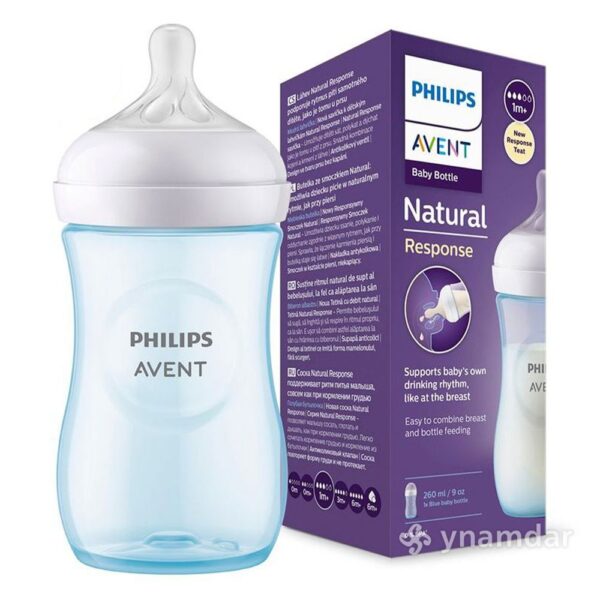 Philips Avent Natural Response PP Pembe Biberon 1+ Ay 260 ml SCY903/11,8957