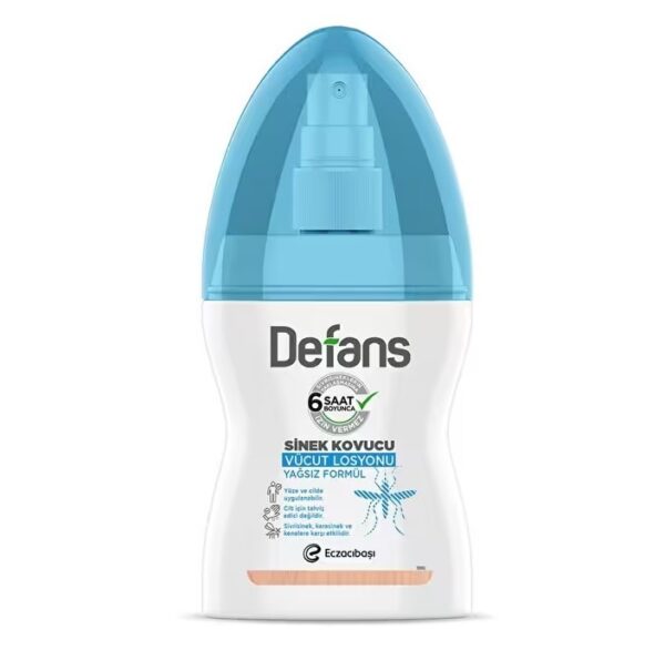 Defans Sinek Kovucu Vücut Losyonu Yağsız Formül 100 ml,8981