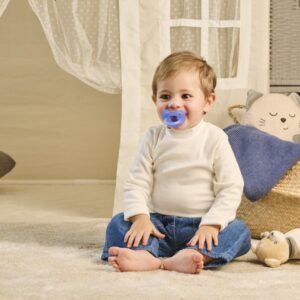 Chicco PhysioForma Soft 2'li Silikon Emzik 6-16 Ay Erkek,9045