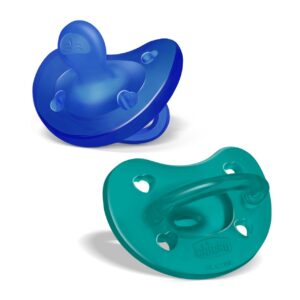 Chicco PhysioForma Soft 2'li Silikon Emzik 16-36 Ay Erkek,9046