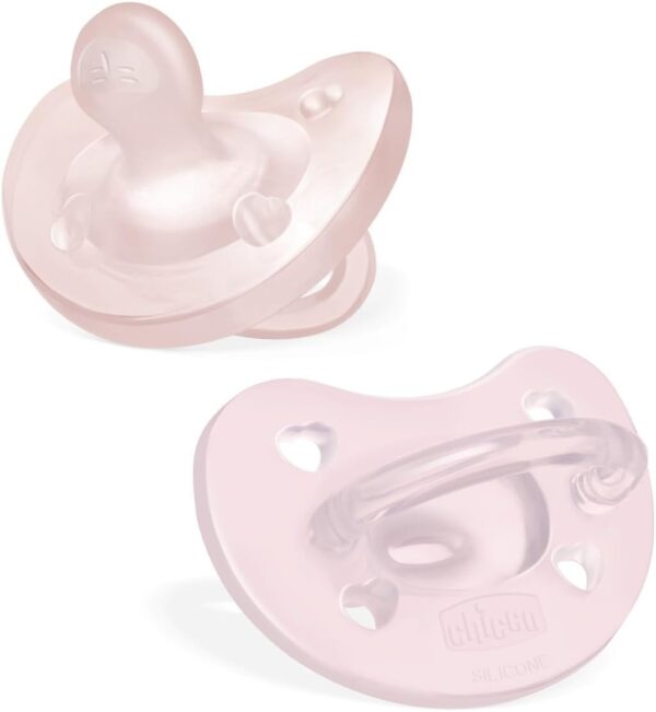 Chicco PhysioForma Soft 2'li Silikon Emzik 2-6 Ay Kız,9048