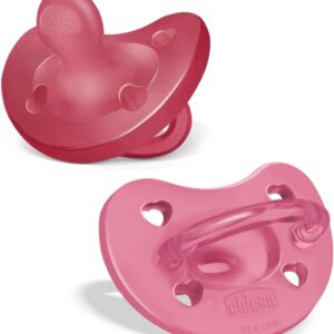 Chicco PhysioForma Soft 2'li Silikon Emzik 16-36 Ay Kız,9050