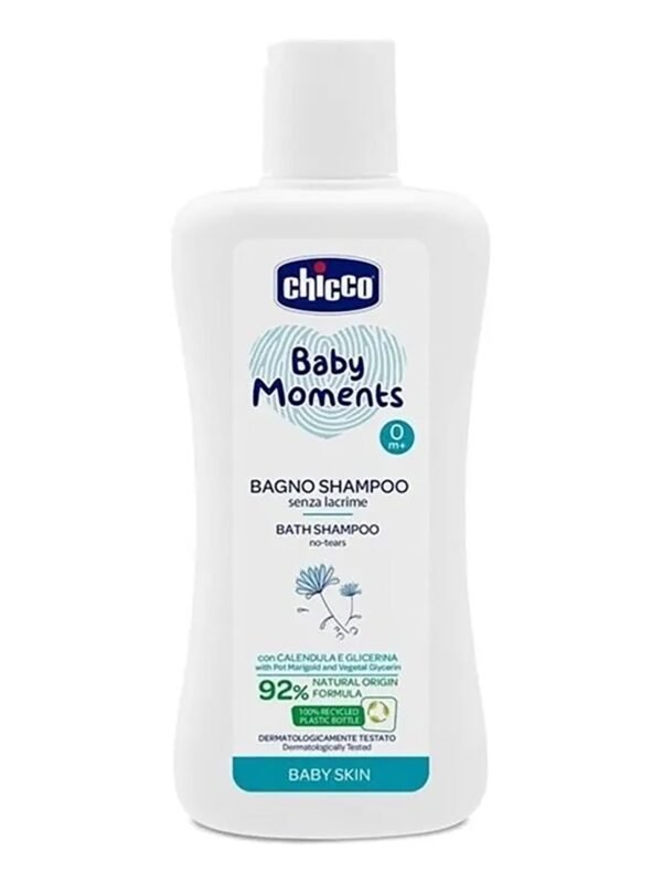 Chicco Baby Moments Doğal Saç ve Vücut Şampuan 200 ml,9052