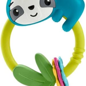 Fisher Price Eğlenceli Dostlar Çıngıraklı Dişlik - Makaralı Tembel Hayvan HJW11-HKD70,9121